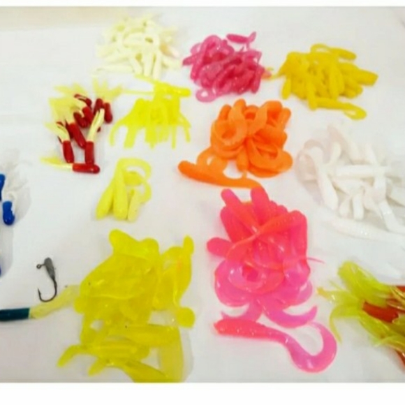 Vintage Made in the USA Rattlesnake co tackle bait & plastic box - Picture 6 of 14